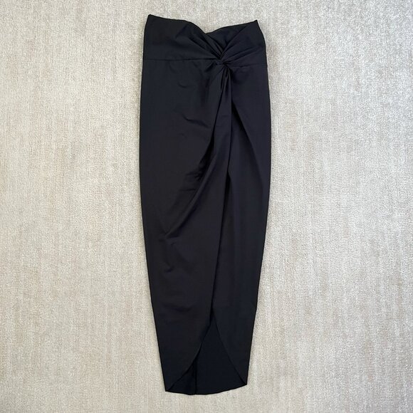 Skims Swim Sarong Cover Up Maxi Skirt in Onyx M Resort - Picture 1 of 8